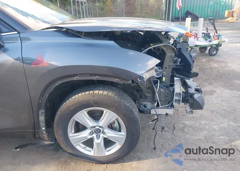 2021 Toyota Highlander L из США, поврежденный, VIN 5TDCZRBH8MS090916